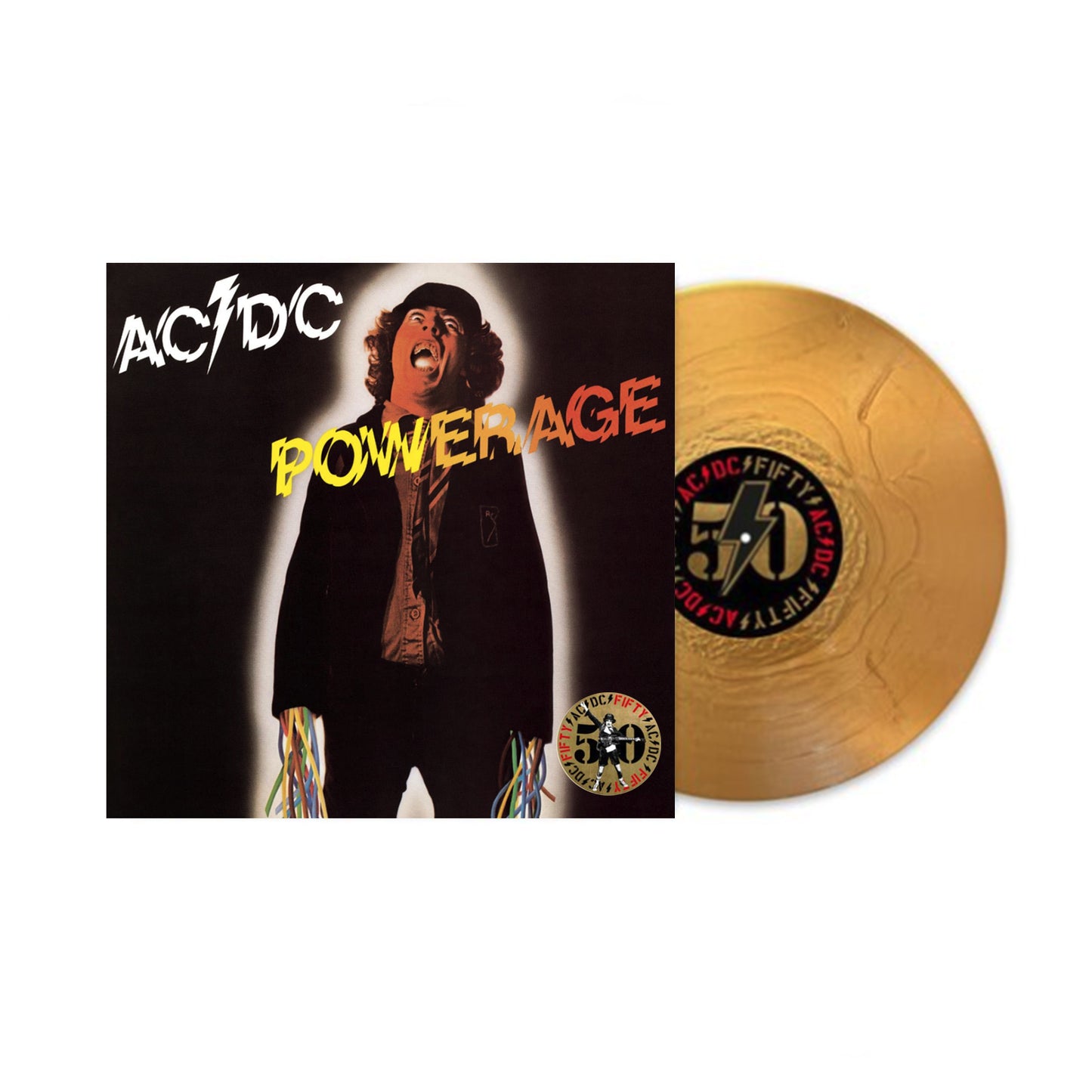 Ac/Dc - (1978) Powerage (Vinyl 50th Anniversary 180 g Gold Vinyl)
