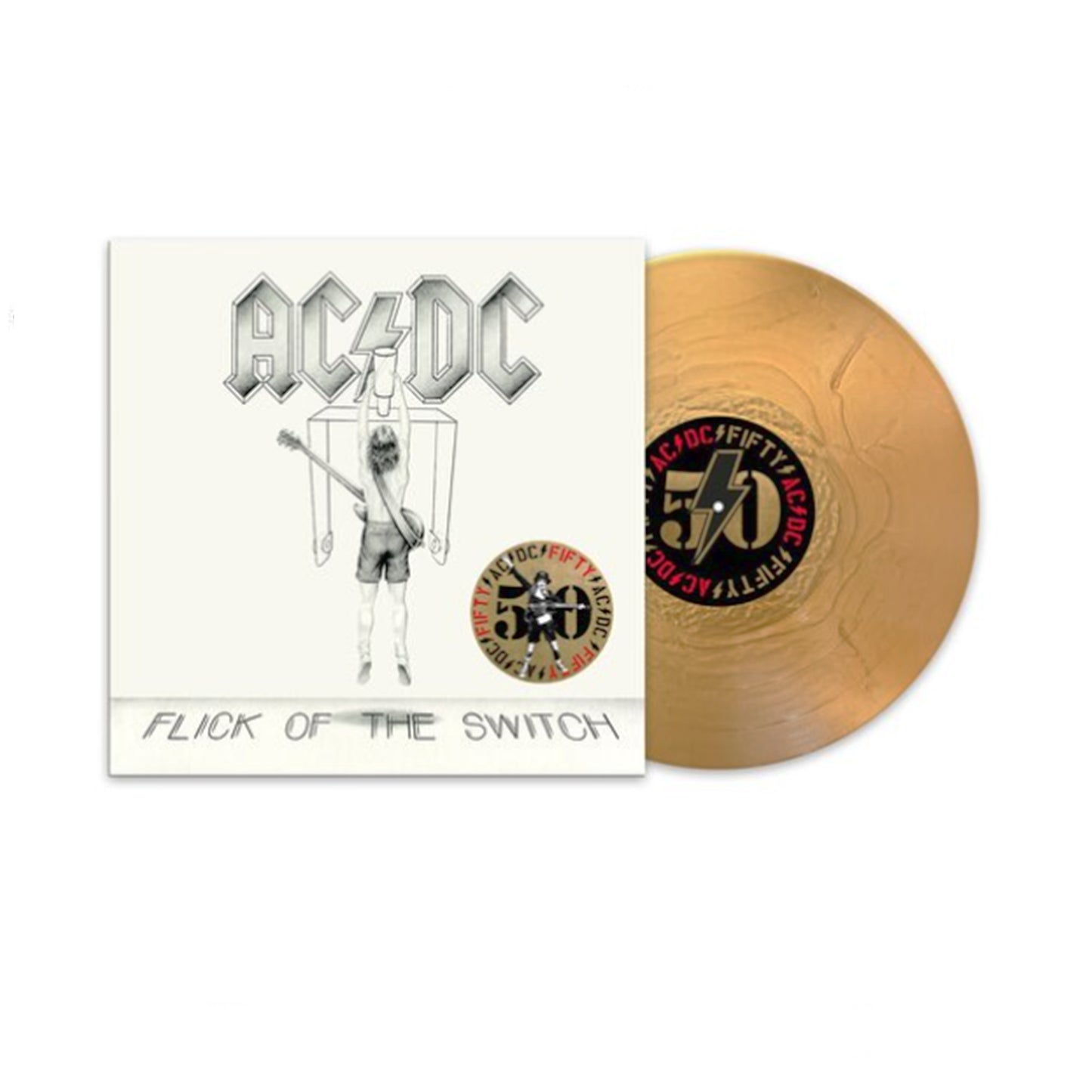 Ac/Dc - (1983) Flick Of The Switch (Vinyl 50th Anniversary 180 g Gold Vinyl)