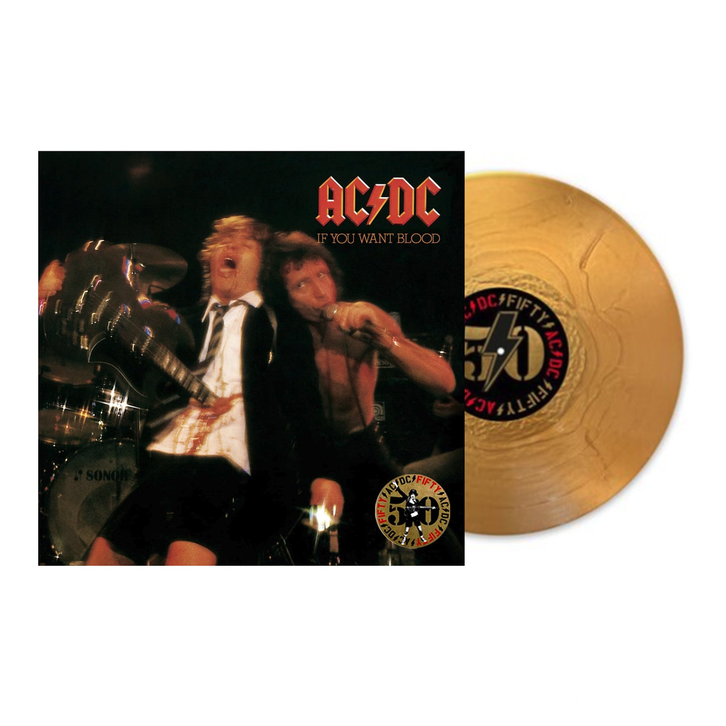 Ac/Dc - (1978) If You Want Blood You've Got It (Vinyl 50th Anniversary 180 g Gold Vinyl)