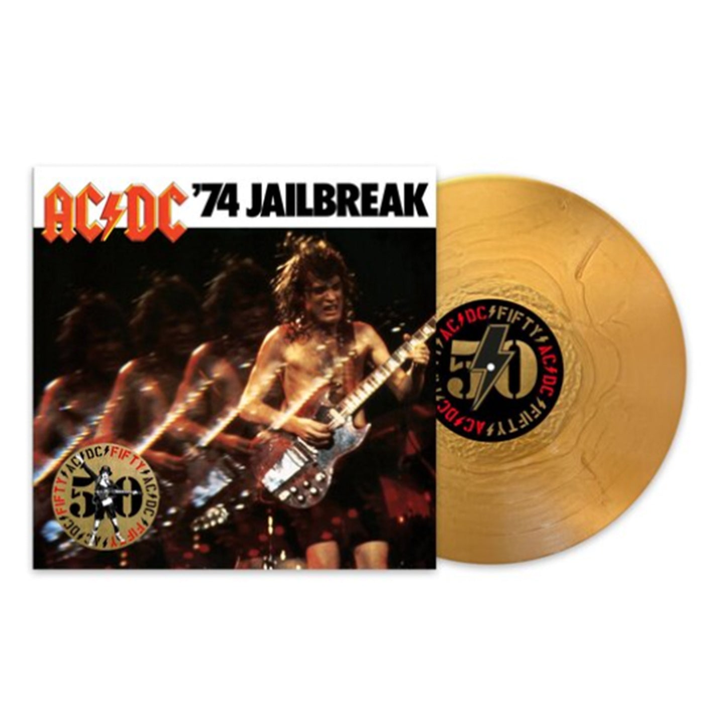 Ac/Dc - (1984) '74 Jailbreak (Vinyl 50th Anniversary Gold Vinyl)