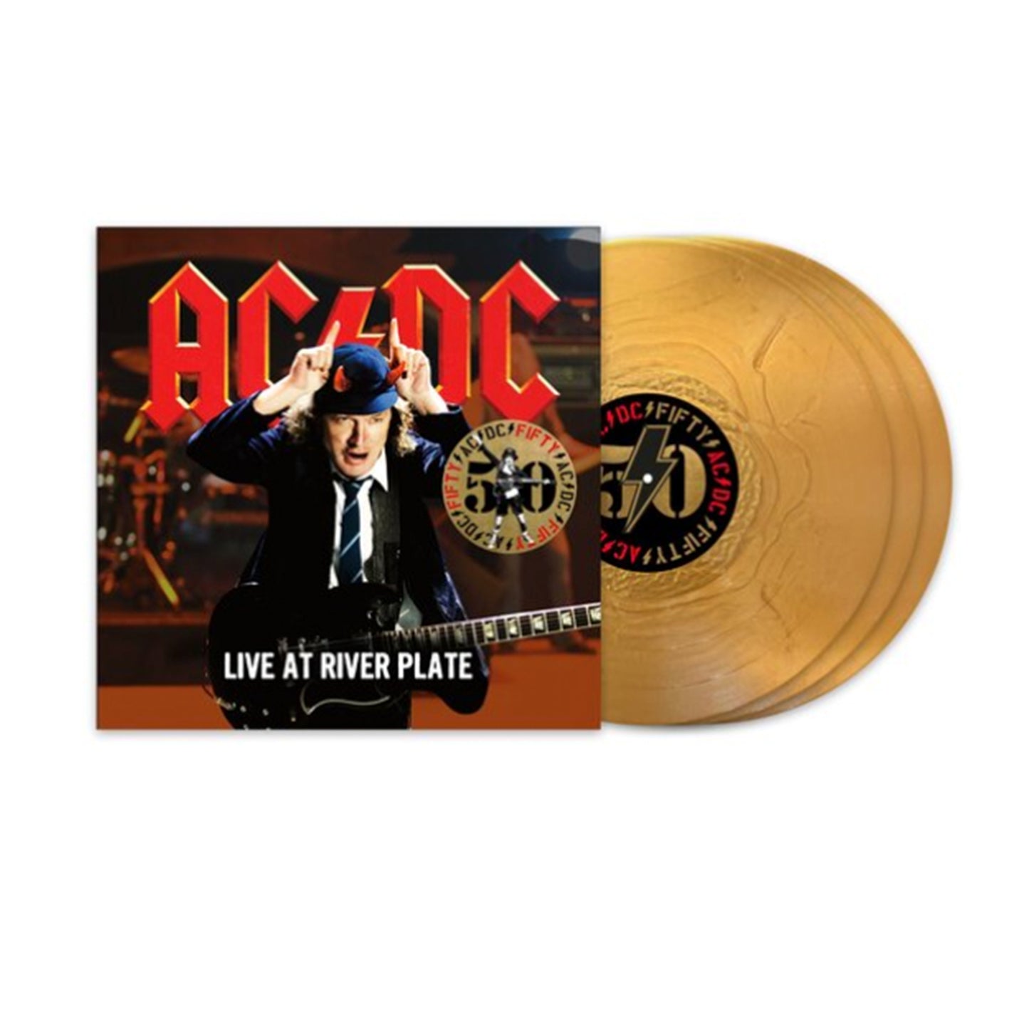 Ac/Dc - (2011) Live At River Plate (3 Vinyl Lp's, 180 g, 50th Anniversary Gold Vinyl)