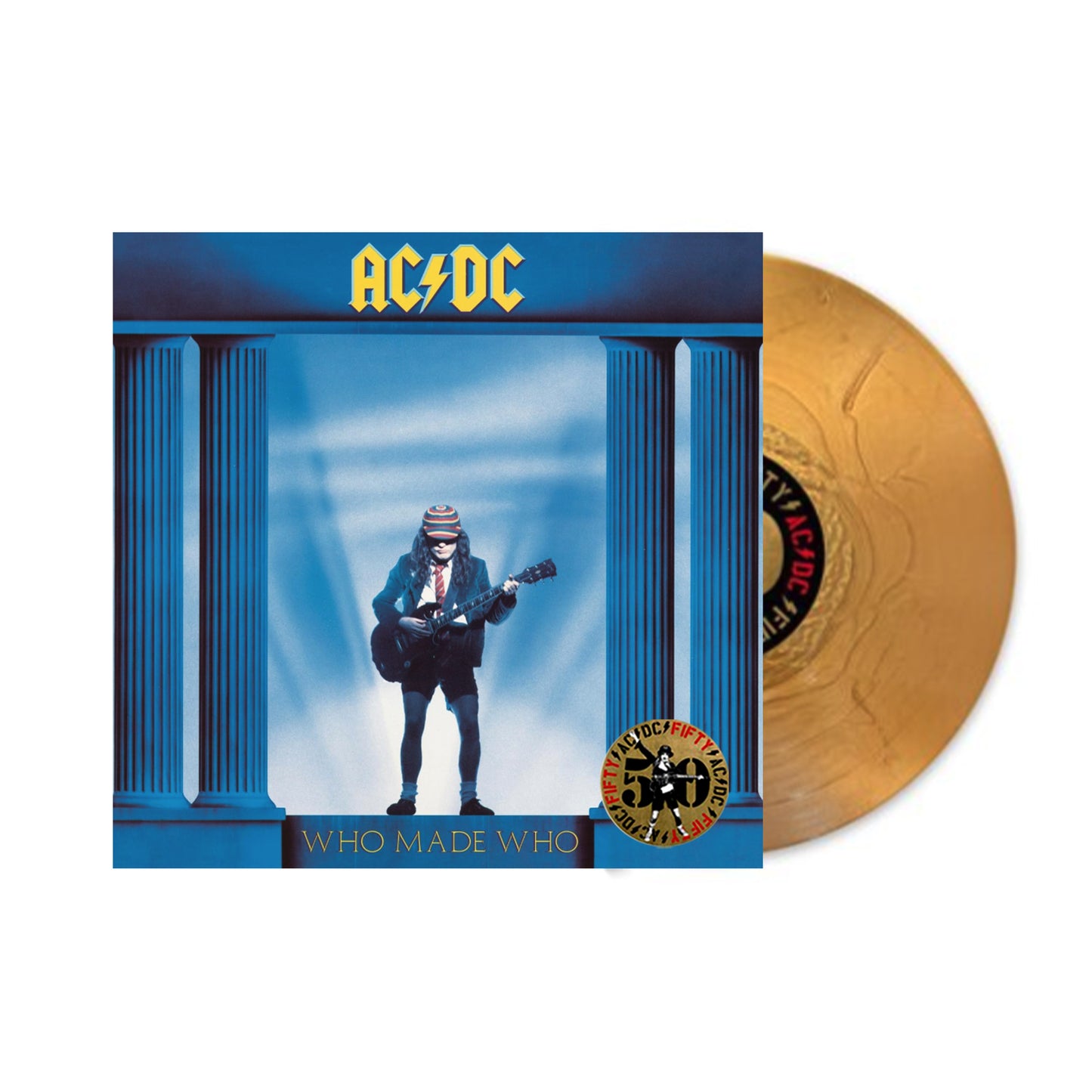 Ac/Dc - (1986) Who Made Who? (Vinyl 50th Anniversary 180 g Gold Vinyl)