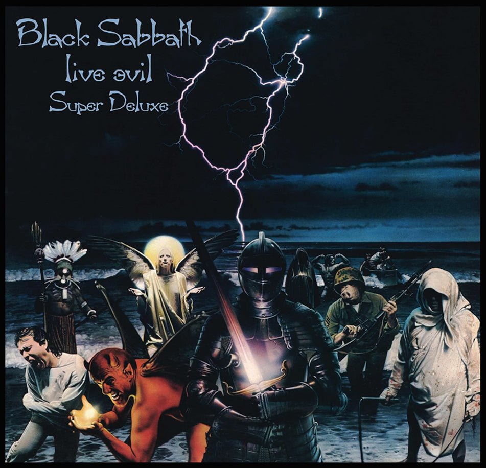 Black Sabbath - Live Evil Super Deluxe - (4 Vinyls, remixed/remastered, book, posters)