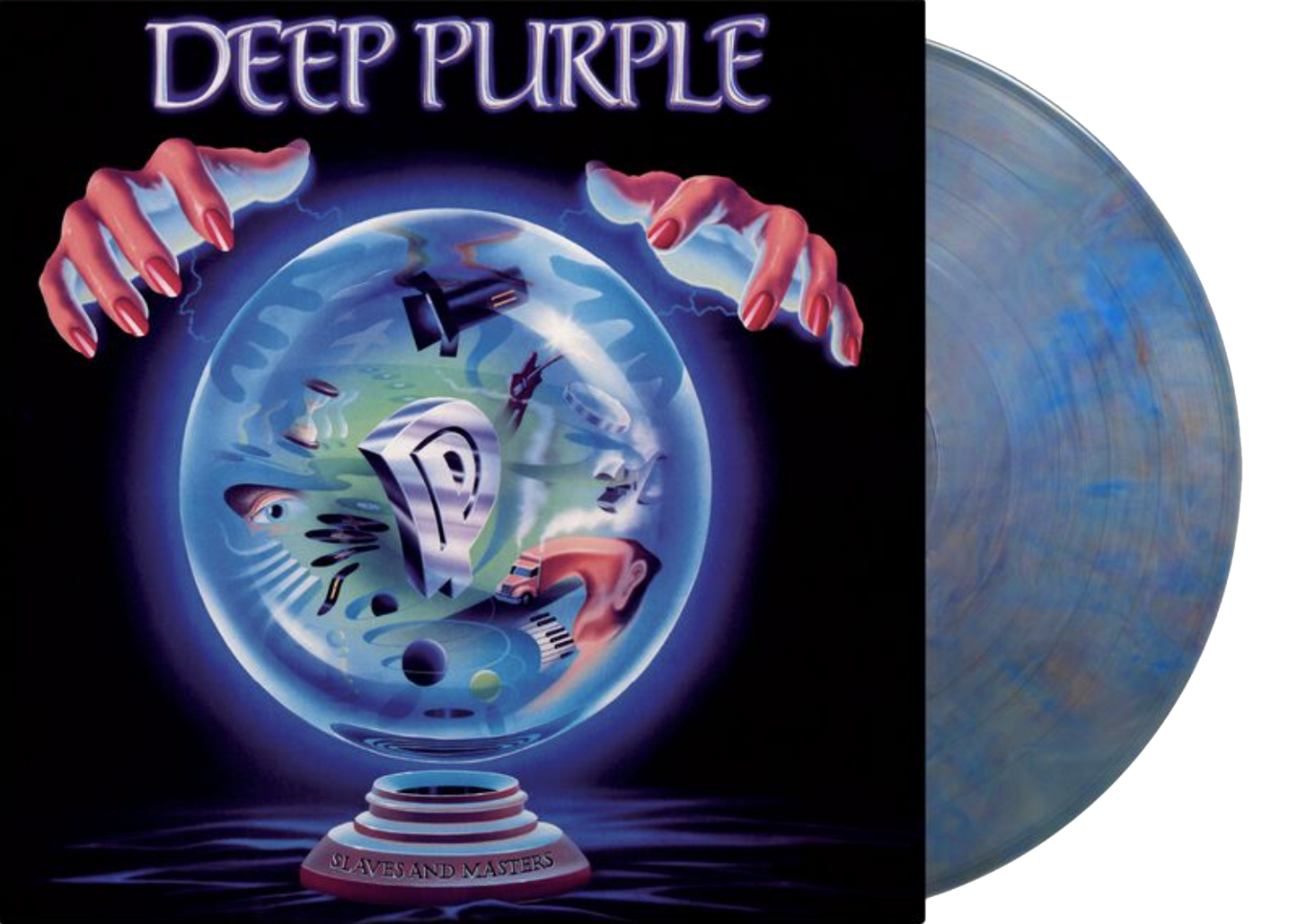 Deep Purple - Slaves & Masters (Vinyl 180 g. 35th anniversary, Numbered, Blue & Purple Marbled color)