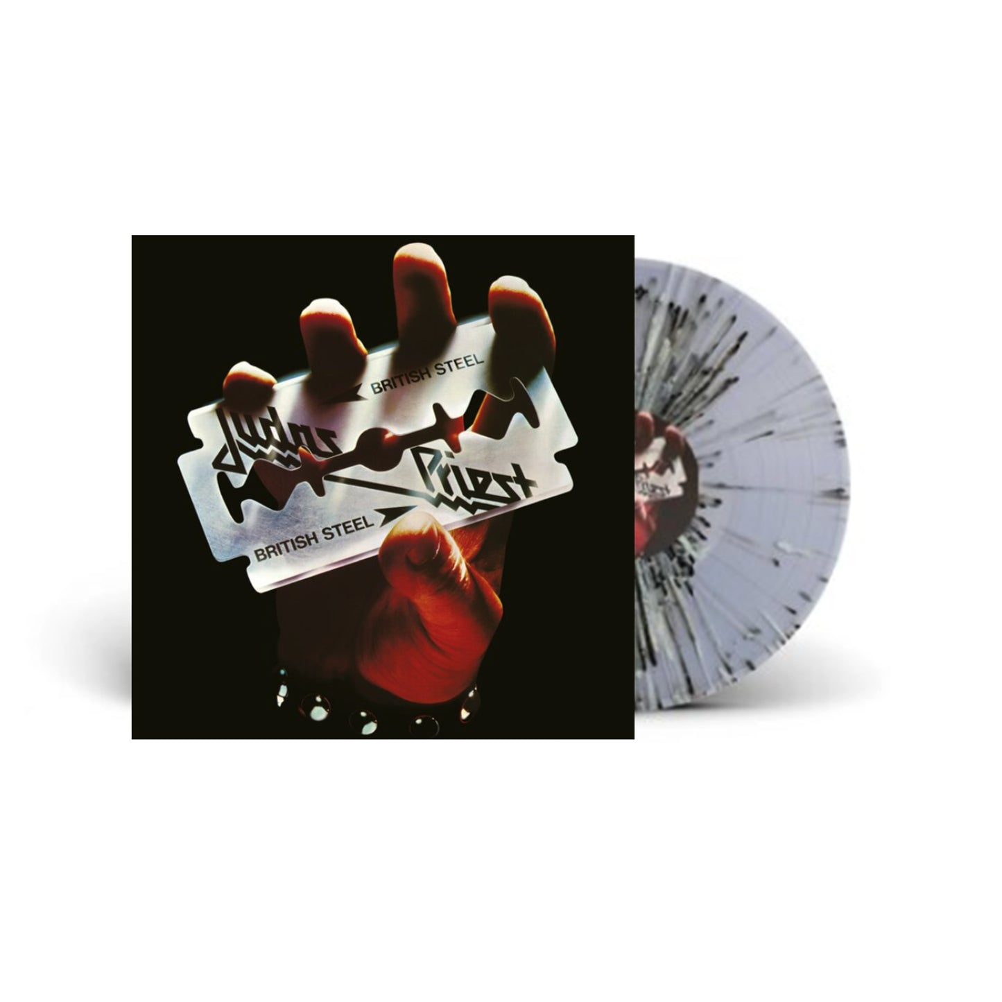 Judas Priest - British Steel (Vinyl LP. Limited Edition, Marbled White Vinyl)