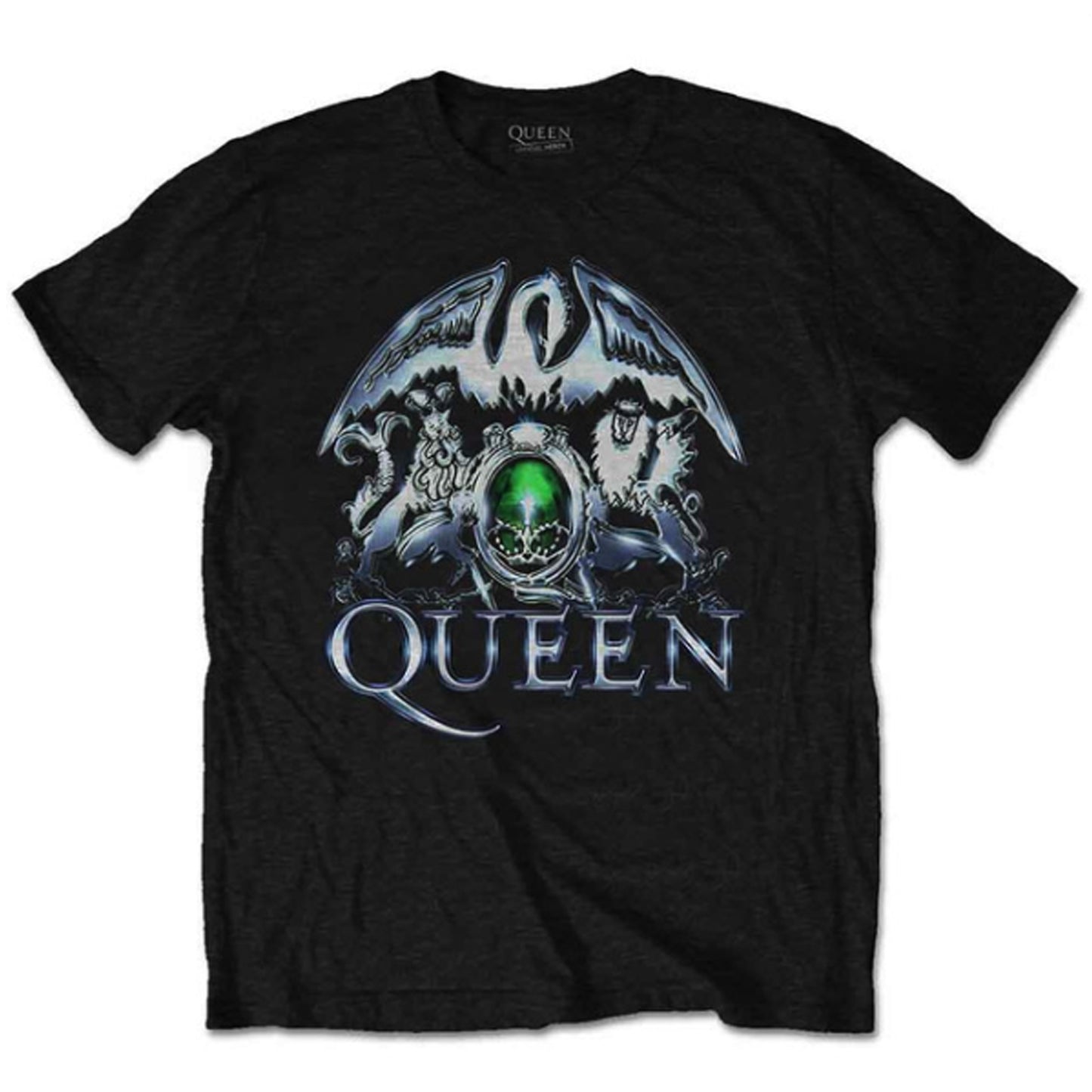 Queen - T-Shirt - Metal Qrest
