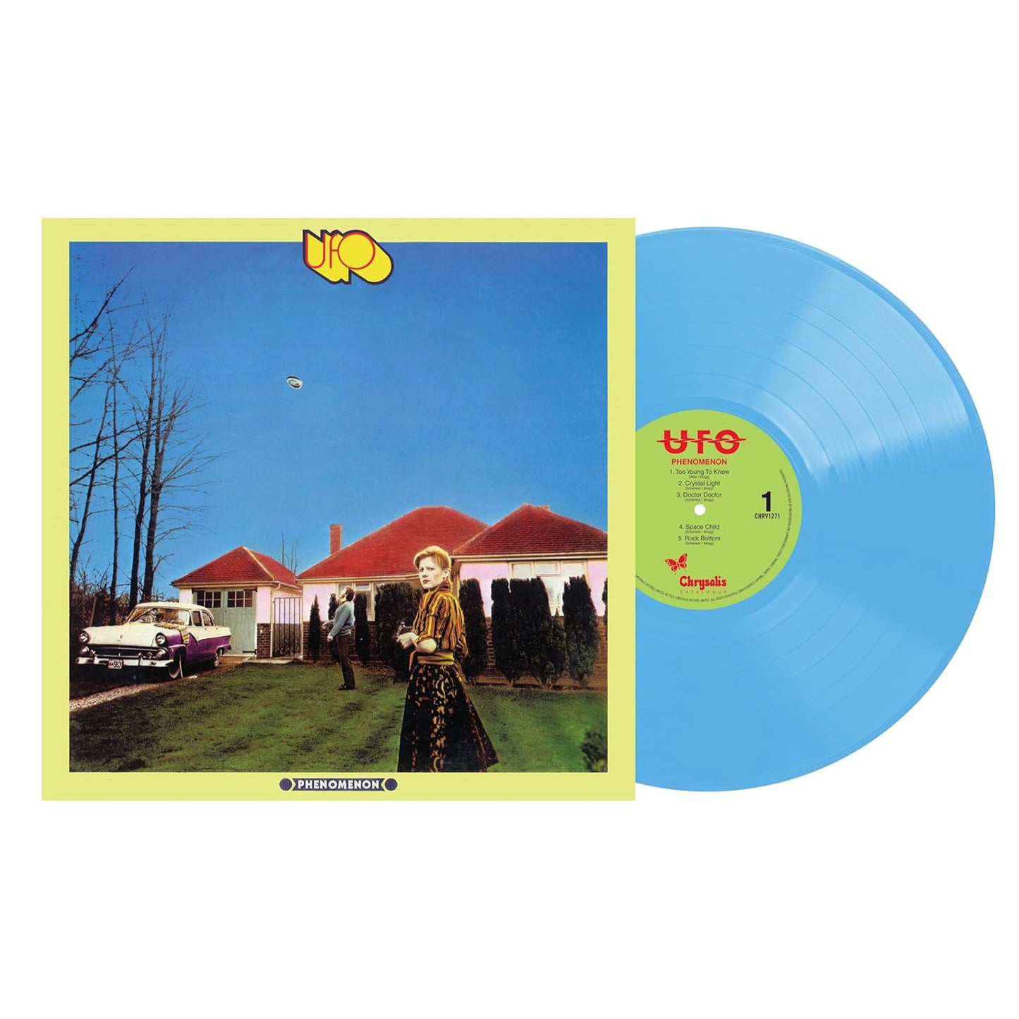 UFO - Phenomenon (Vinyl LP. Limited Edition, Blue Vinyl) - PRE ORDER