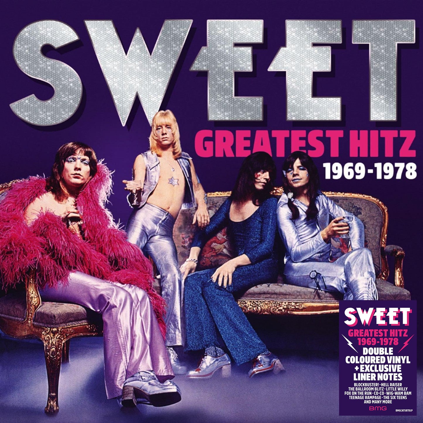 Sweet - Greatest Hitz (Vinyl 2 Lp's Colored)