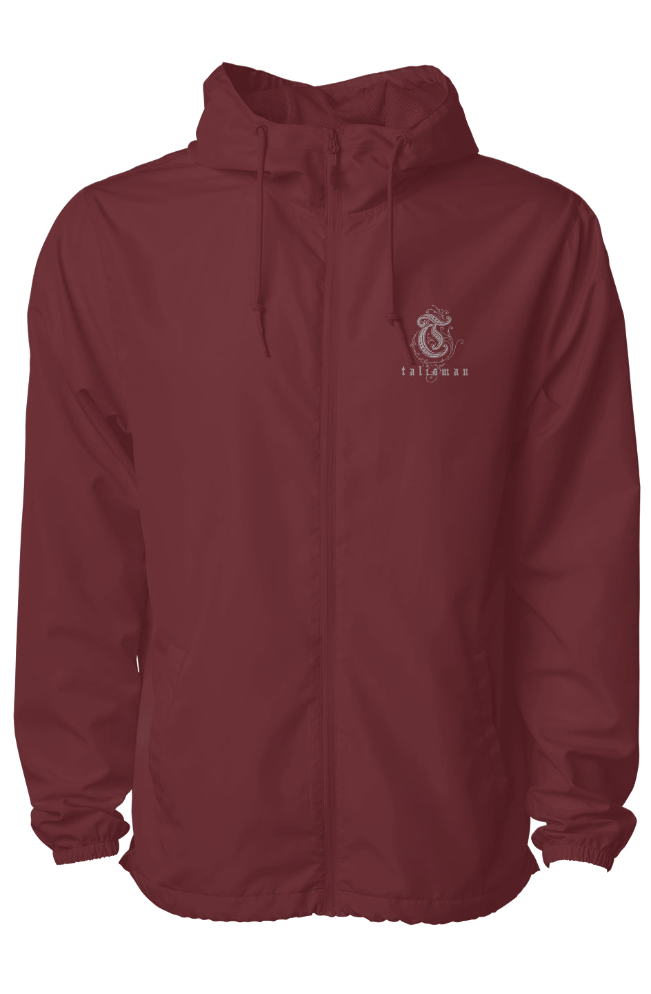 Talisman Water Resistant Lightweight Windbreaker T logo