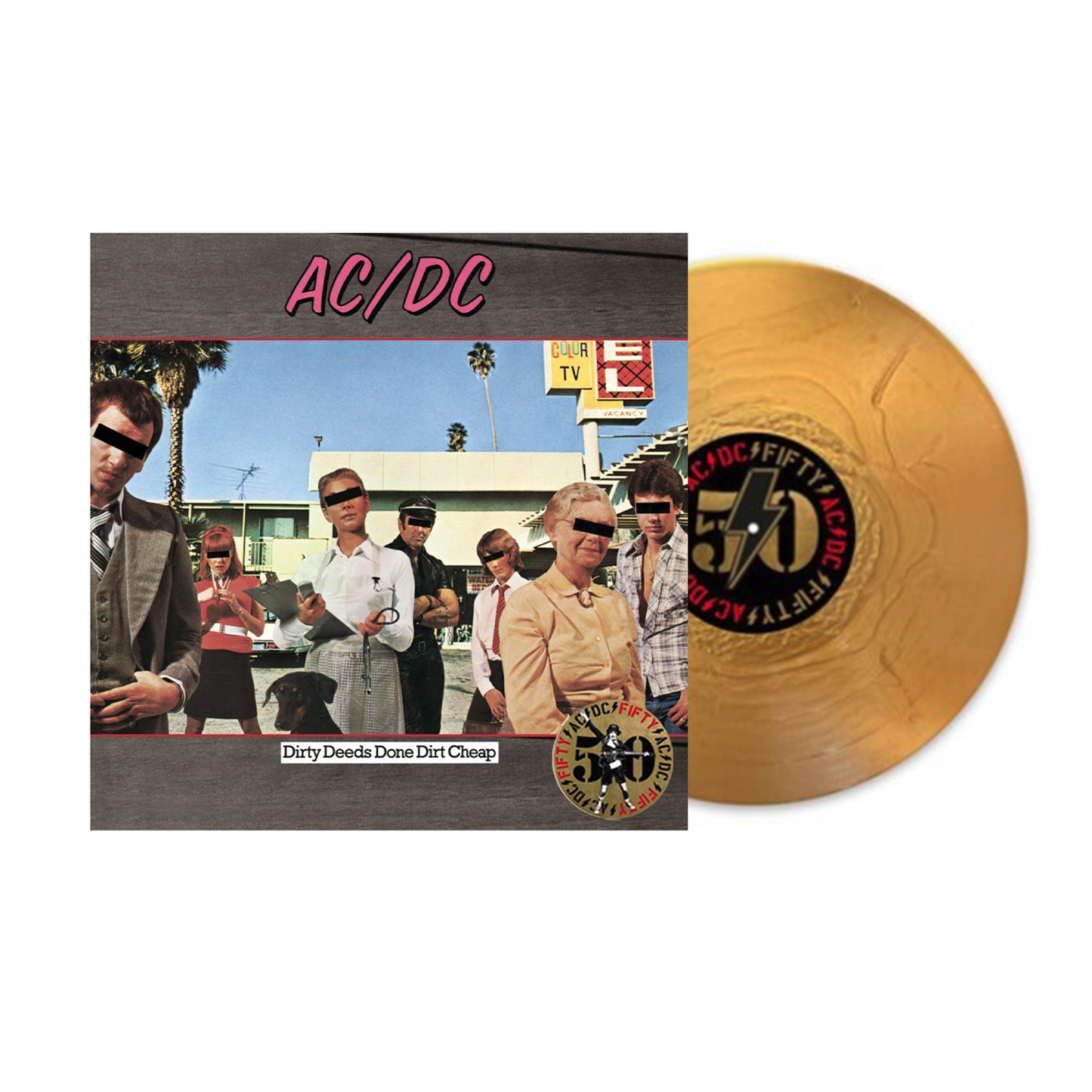 Ac/Dc - (1976) Dirty Deeds Done Dirt Cheap (Vinyl 50th Anniversary 180 g Gold Vinyl)
