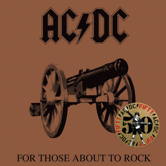 Ac/Dc - (1981) For Those About To Rock (we Salute You) (Vinyl 50th Anniversary 180 g Gold Vinyl)