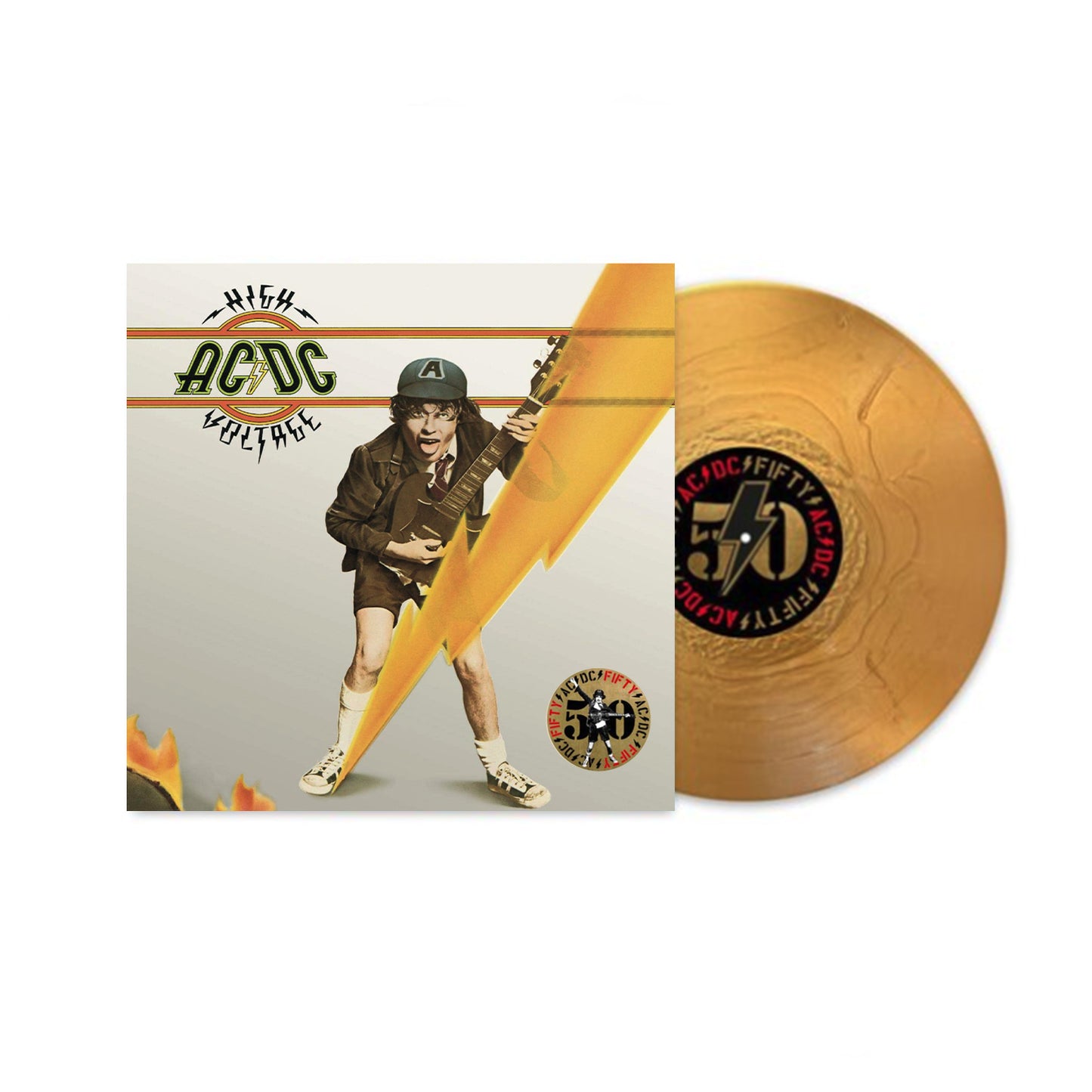 Ac/Dc -  (1975) High Voltage (Vinyl 50th Anniversary 180 g Gold Vinyl)