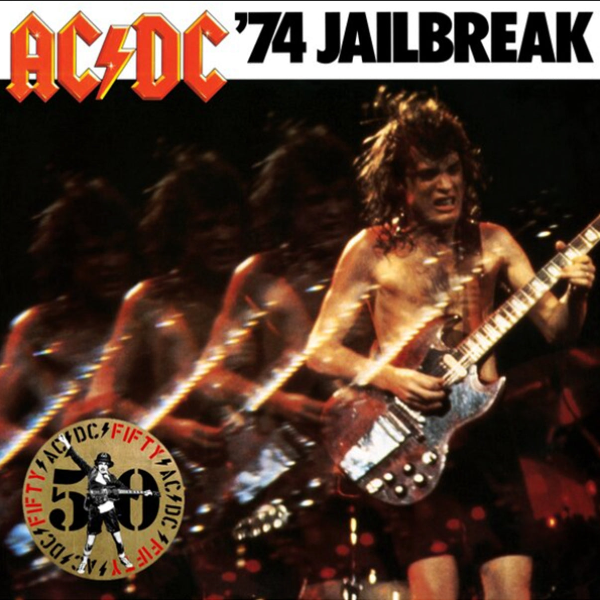 Ac/Dc - (1984) '74 Jailbreak (Vinyl 50th Anniversary Gold Vinyl ...