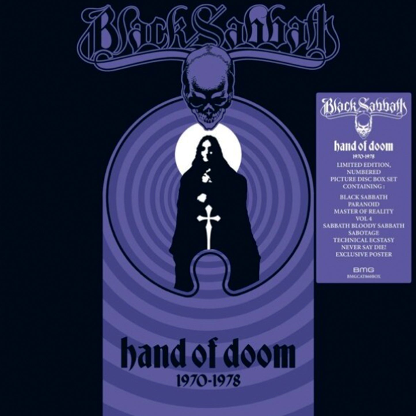 Black Sabbath -  Hand Of Doom 1970 - 1978 (8 Vinyl Picture Discs) Inkl. Poster.