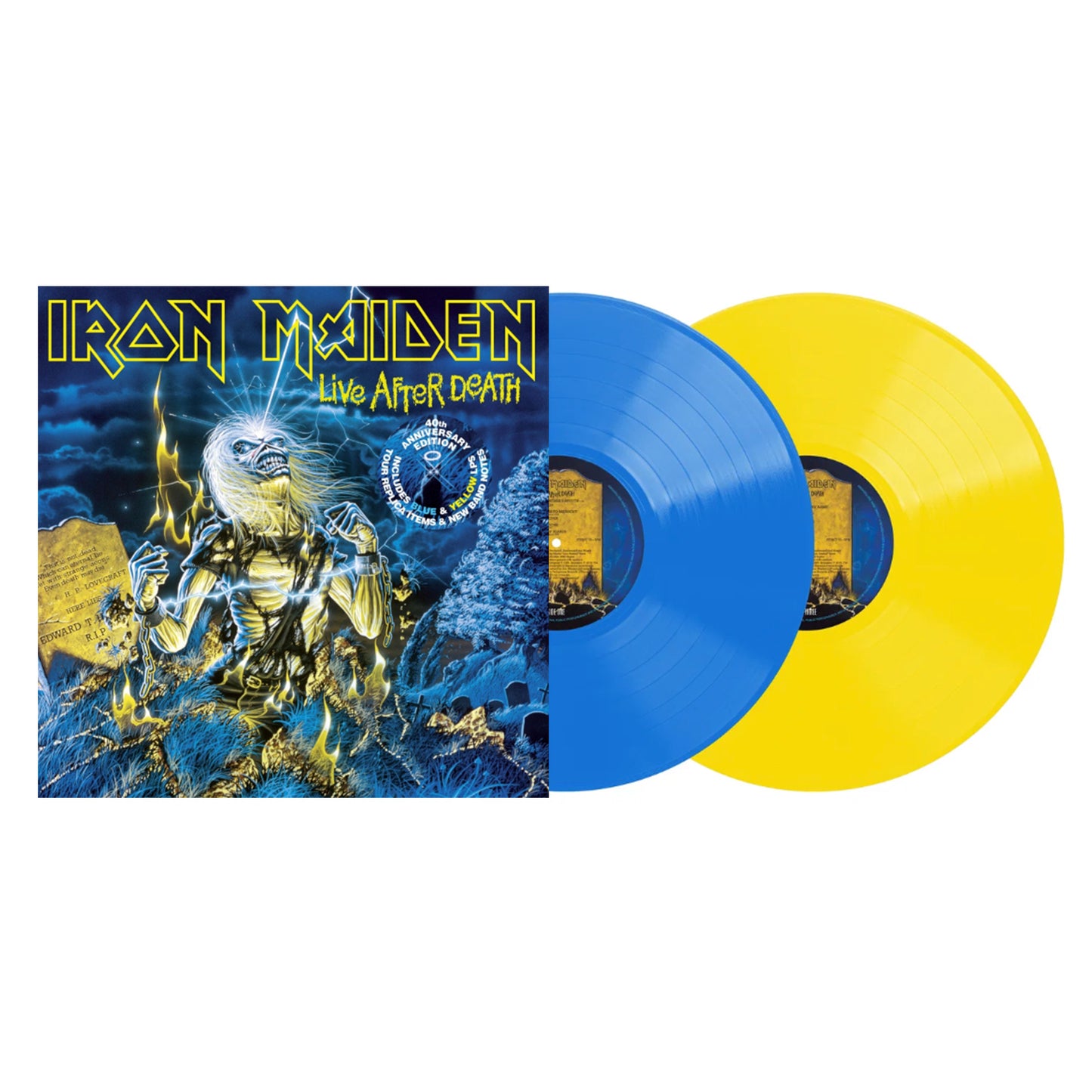 Iron Maiden - Live After Death - (40th Anniversary, 2 Lp colored + extras)