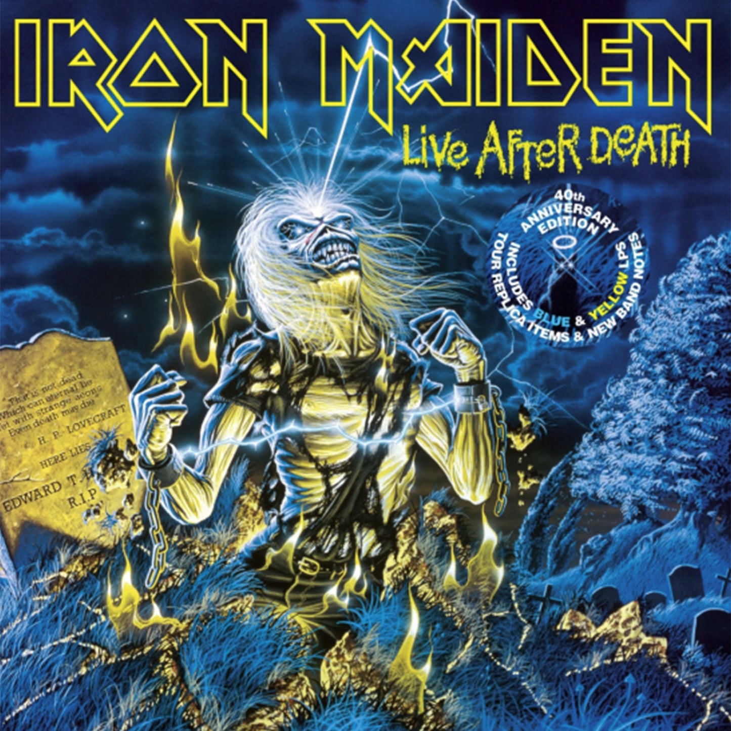 Iron Maiden - Live After Death - (40th Anniversary, 2 Lp colored + extras)
