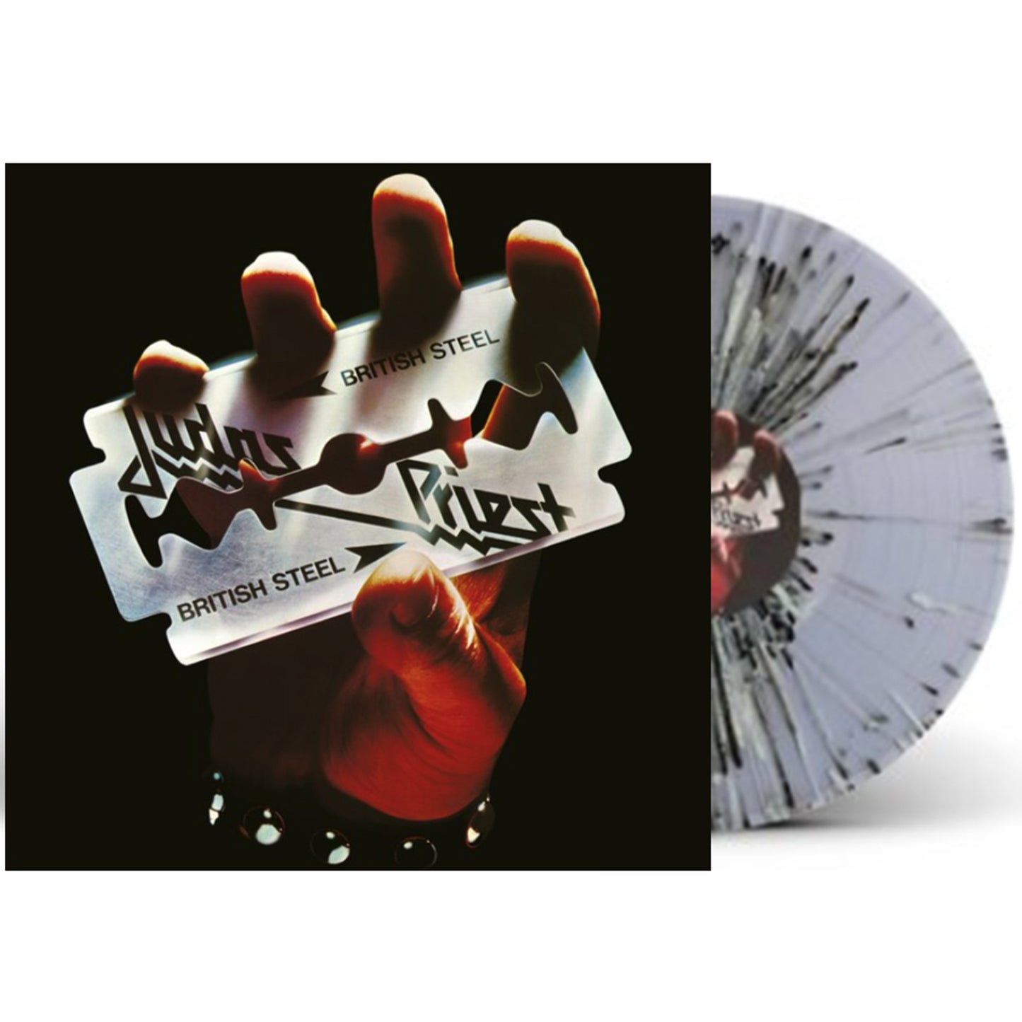 Judas Priest - British Steel (Vinyl LP. Limited Edition, Marbled White Vinyl)