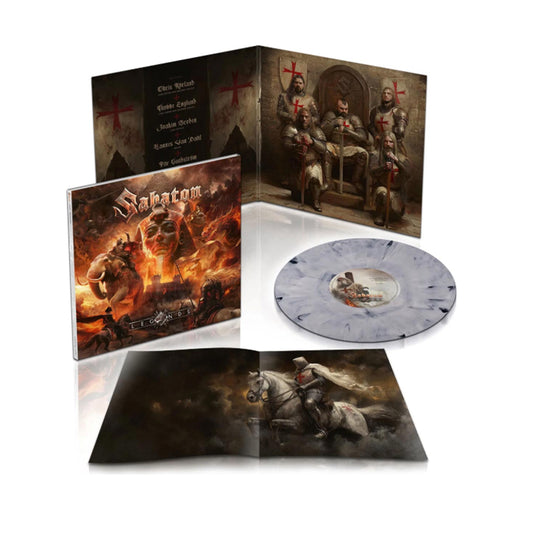 Sabaton - Legends  (Vinyl, Limited Edition, 180 g, White blue marble, Gatefold )