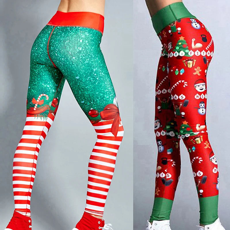 Leggings - Christmas "Merry Fitness".
