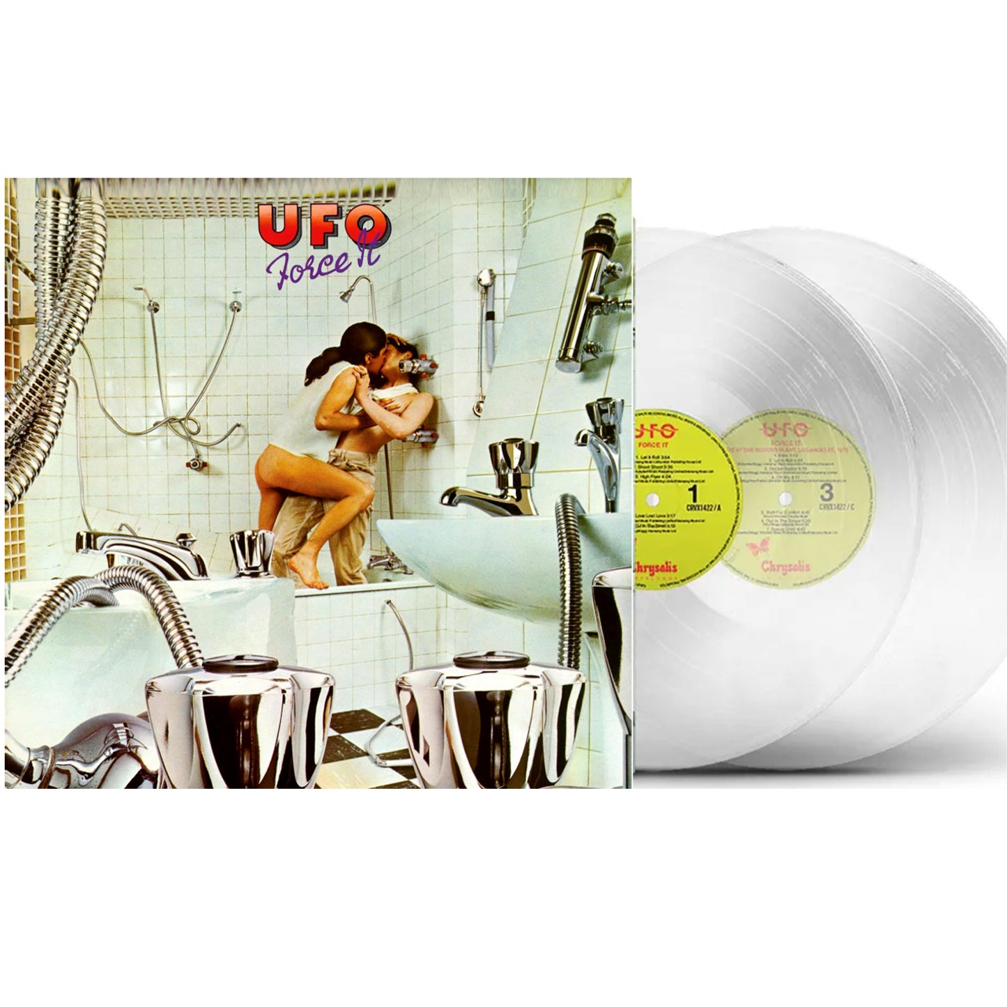 UFO - Force It (Double LP. Limited Edition, Clear Vinyl). LOW STOCK.