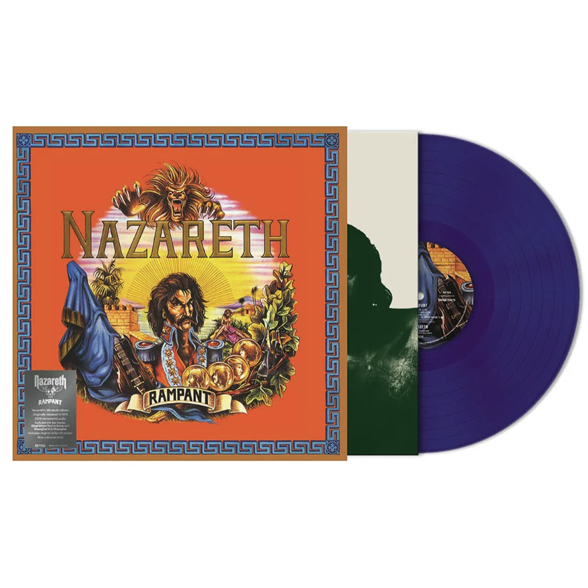 Nazareth Lp Rampant Nazareth - Rampant (Vinyl Remastered, Purple Color) – miixxo.com