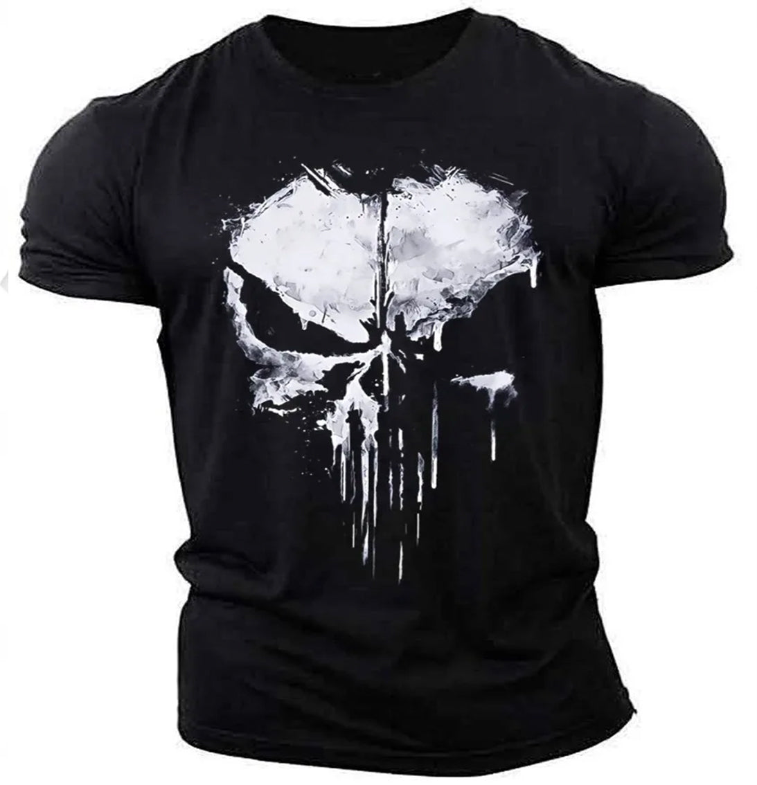 Skull - T-shirt Punisher (Multiple colors)